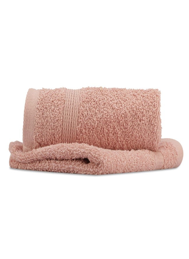 LUSH & BEYOND Lush and Beyond, 500 GSM Face Towel Set of 2- | 100% Cotton |Ultra Soft, Absorbent & Quick Dry Towel for Gym, Pool, Travel, Spa and Yoga, Size 12 x12 inches(Peach 3) - Image 3