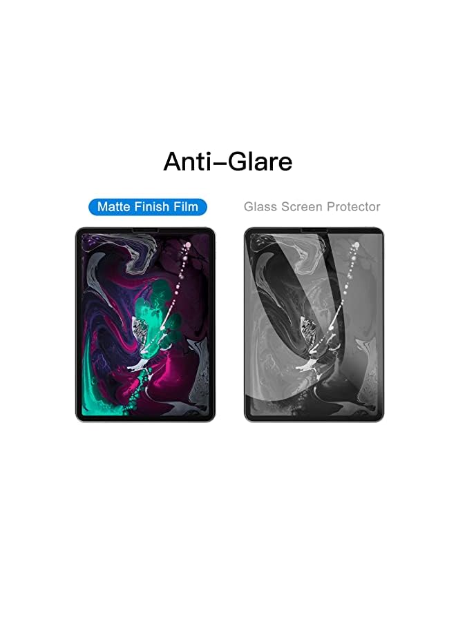 Jetech واقي شاشة ورقي من JETech متوافق مع iPad Air 5/4 مقاس 10.9 بوصة، iPad Pro مقاس 11 بوصة جميع الموديلات، مضاد للتوهج، غشاء ورقي غير لامع من مادة PET للرسم - Image 2