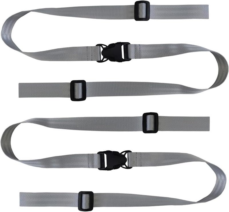 HDHYK High Chair Safety BeltChild Infant Safe Strap Baby 2 Point Safety Beltfor PushchairHighChairChild Chair etcGrey - Image 1