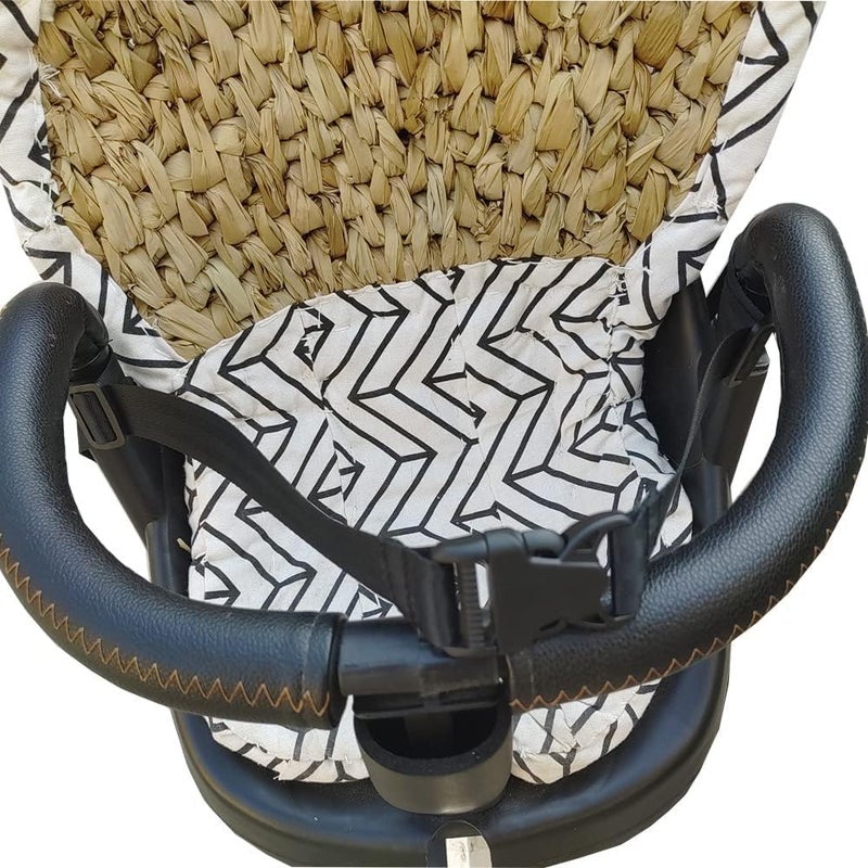 HDHYK High Chair Safety BeltChild Infant Safe Strap Baby 2 Point Safety Beltfor PushchairHighChairChild Chair etcGrey - Image 4