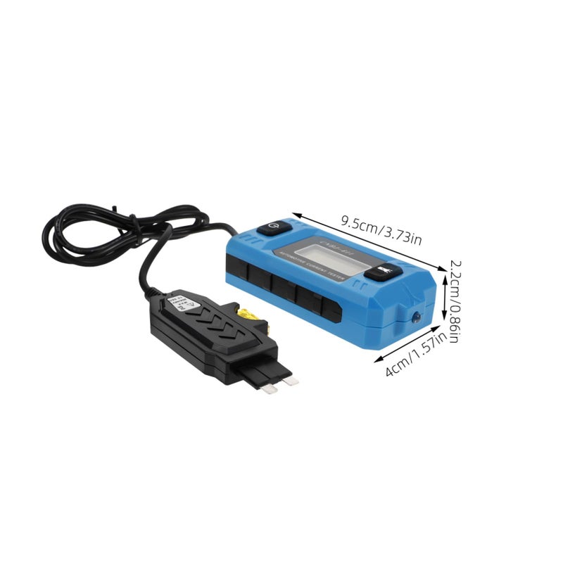Digital Automotive Fuse Tester Electrical Meter Vehicle Fault Detection Tool Compact Design - Image 3