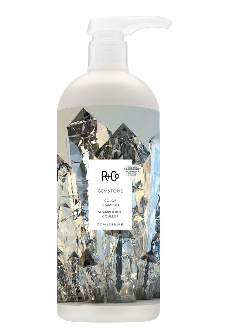 R+Co Gemstone Color Shampoo Retail Liter | Frizz Control, Repairs + Preserves Hair Color | Vegan + Cruelty-Free | 33.8 Oz - Image 3