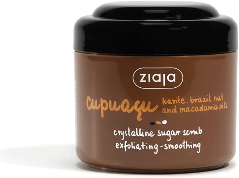 Ziaja Cupuacu Crystalline Sugar Scrub 200Ml