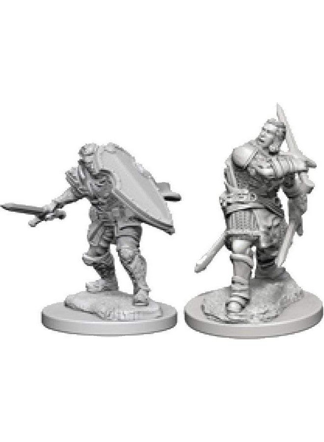 WiZKiDS D&D Nolzurs Marvelous Unpainted Miniatures: Wave 3: Human Male Paladin - Image 1
