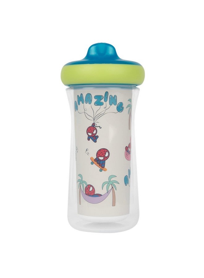 ذا فيرست ييرز أكواب الشرب المعزولة مارفل من ذا فيرست ييرز - أكواب معزولة مقاومة للانسكاب للأطفال الصغار مع فوهة صلبة مقاومة للعض - 9 أونصات - قطعتان - Image 3