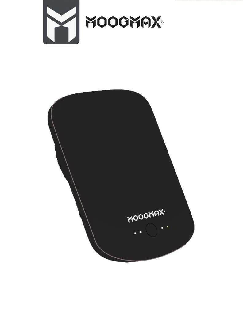 MOOGMAX 5000mAh portable power bank. Compact, high-performance portable battery. Wireless portable magsafe power bank. 12W fast wireless power bank. portable charger can be carried on planes, ships, and trains. magnetic power bank with a Type-C port. Powerful powerbank from MoogMax. - Image 3