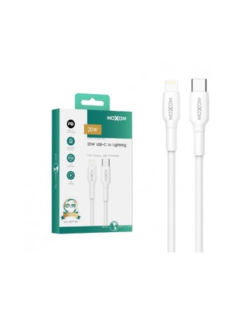 MOXOM Fast Charging PD 20W Lightning to USB Type C Charger for Mobile Data Cable Cable CB77PD - pzsku/Z00D94D6AFC385B013FDFZ/45/_/1698279213/439bc614-7d5f-4209-afe1-03936c73485c