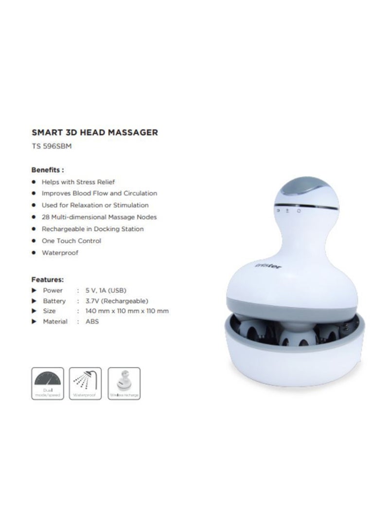 trister Smart 3D Head Massager - Image 2