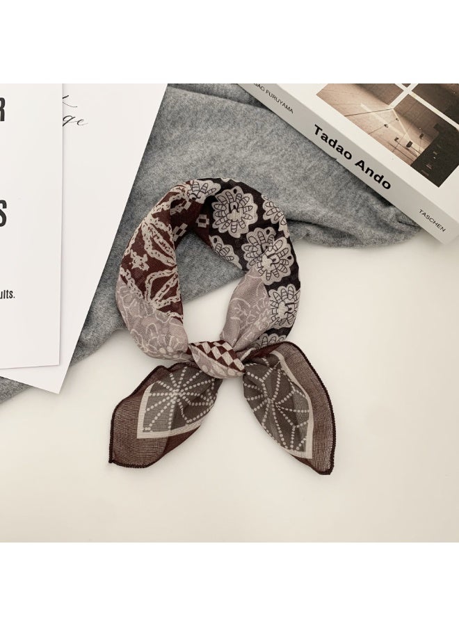 3 small scarves for women's fashion 30 * 16cm - Image 2