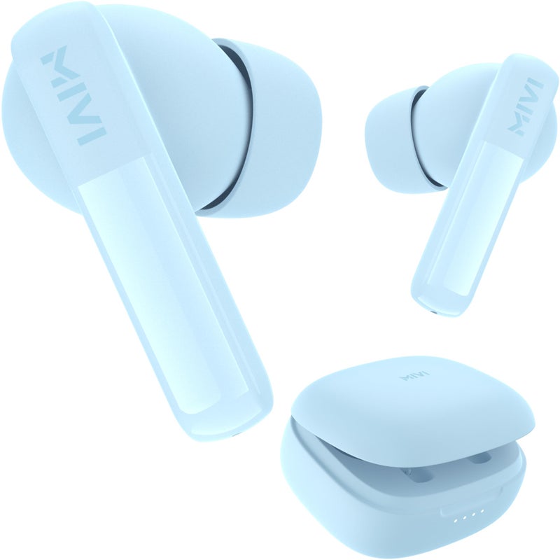 Mivi DuoPods Echo | AI-ENC Calls| IPX 4.0 Earphone Wireless | 13mm Drivers Earbuds | TWS Earphone Wireless with Bluetooth 5.3 | Made in India | 1 Year Warranty | 60 Hours Playtime - Image 5