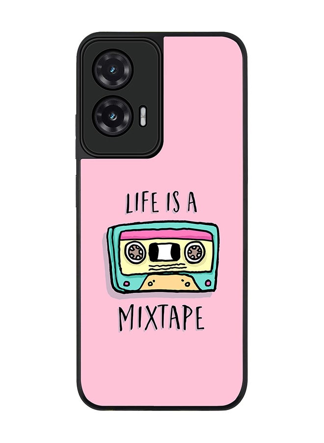 Stylizedd For Motorola Moto G35 Case,Slim fit Camera Protection, Shockproof Thin Phone cover  - Life is a mixtape