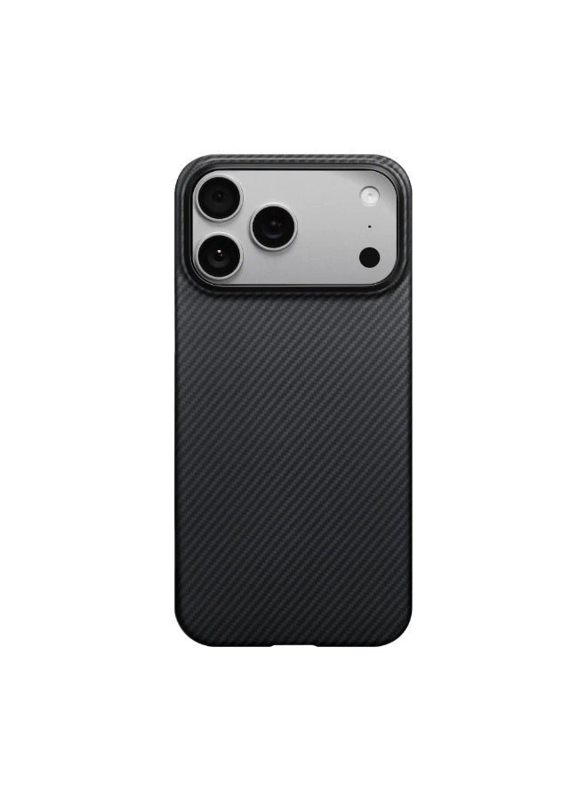 PITAKA iPhone 17 Pro Ultra-Slim Case 600D Black/Grey (Twill)
