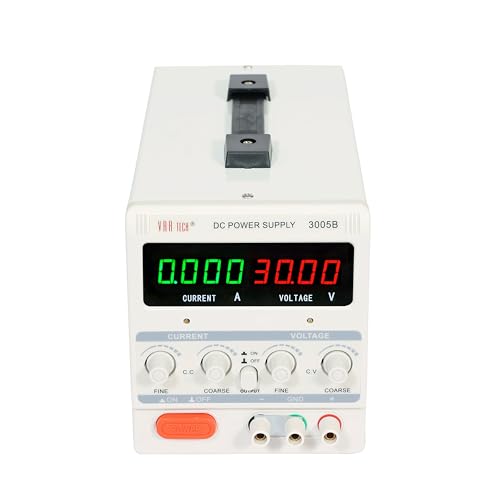 VAR TECH 3005 B DC Power Supply Variable 30V 5A Transformer Based with Output On/Off Switch - Image 2