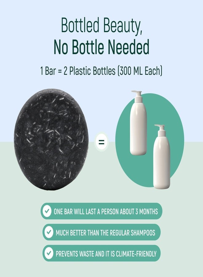 BAMBOEARTH Solid Rice Protein Water Shampoo Bar With Conditioner Effect Hair Soap - Shampoo Bars For Hair With All Natural Plant Based Essential Oils And Zero Waste Packaging | Detox Bundle Bundle 4 Pack - Image 5