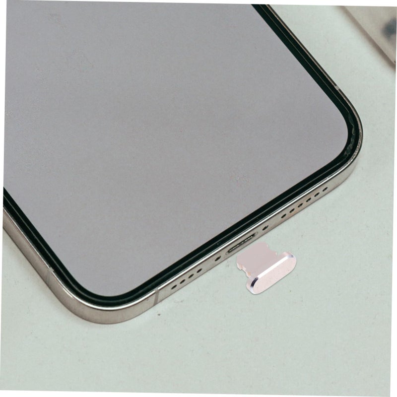 6Pcs Gold Phone Charging Port Headphone Jack Dust Plugs Protectors Prevents Dust Debris - Image 5