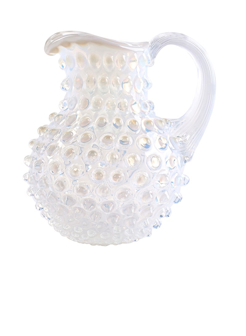 Anna Von Lipa Opaline Hobnail Creamer / Vase  - Image 2