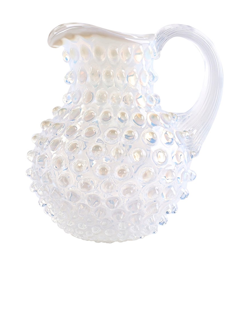 Anna Von Lipa Opaline Hobnail Creamer / Vase  - Image 1