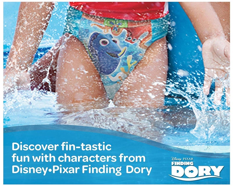 HUGGIES حفاضات هاجيز ليتل سويمرز القابلة للاستخدام لمرة واحدة، صغيرة (15 رطل - 34 رطل)، 12 قطعة - Image 5