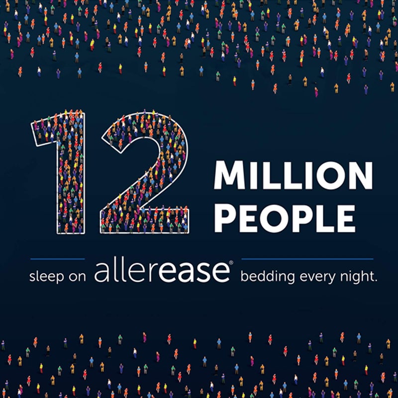 Aller-Ease AllerEase Waterproof Mattress Protector, Maximum Allergy Mattress Protector, King Mattress Cover - Image 2