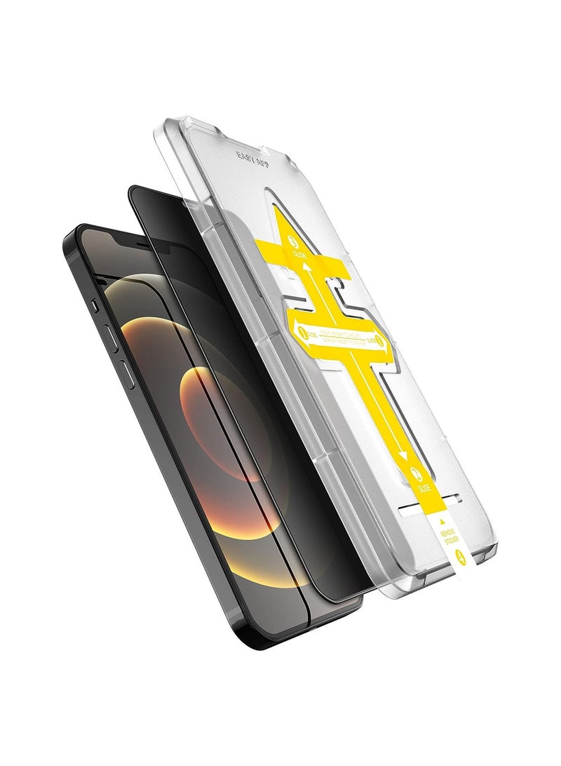 Markhor 2-Pack Markhor Next Generation A++ Quality Privacy Anti Spy Tempered Glass Screen Protector With Auto Alignment Easy Installation Frame/App Apple Phone 13 Pro Max/iPhone 14 Plus Clear - Image 2