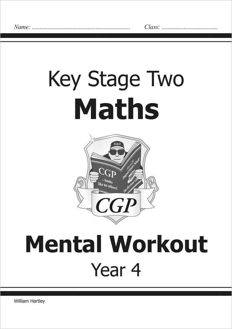 Coordination Group Publications Ltd (CGP) KS2 Mental Maths Workout - Year 4 - Image 1