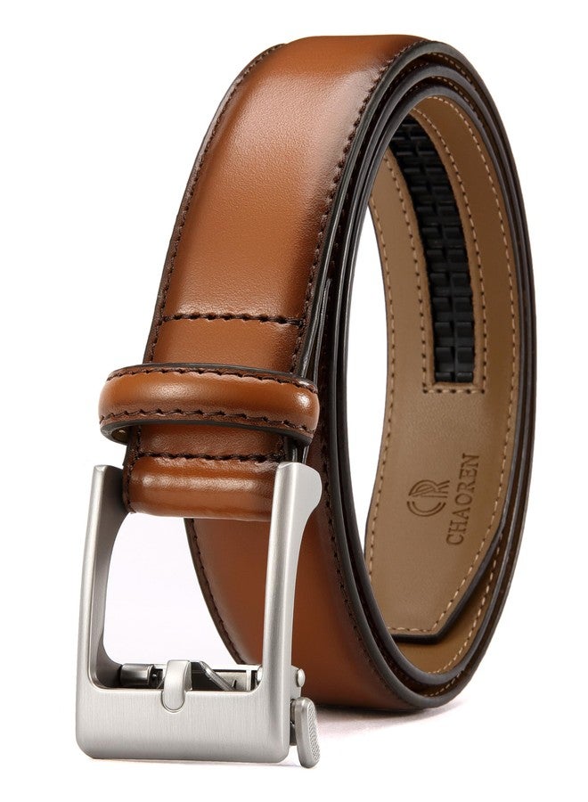 CHAOREN Boys Belt - 1 1/4" Ratchet Kids leather Belt - Perfect Companion to Kids Dress Shoes and Casual Wear - Image 1