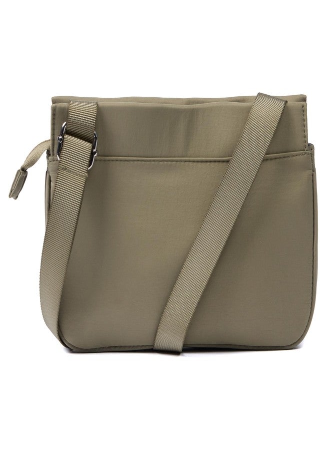 Danskin Riley Crossbody Bag, Green - Image 3