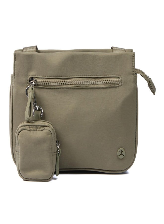 Danskin Riley Crossbody Bag, Green - Image 1