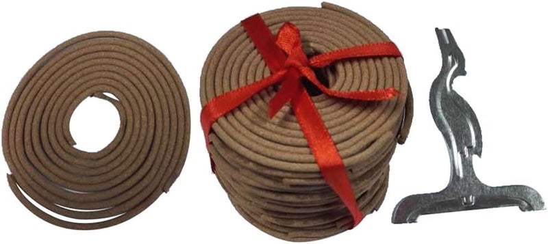 klarako Box Of 60mm Natural Incense (180min) Spiral Coils Incense 8 Chooses Available  Sandalwood, as described - Image 1