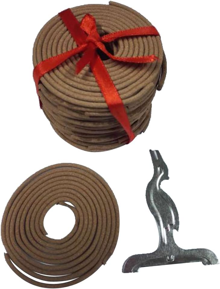 klarako Box Of 60mm Natural Incense (180min) Spiral Coils Incense 8 Chooses Available  Sandalwood, as described - Image 2