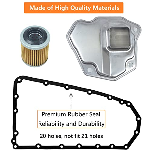 smart repairboy CVT Transmission Filter with Gasket Fit for Nissan Altima Juke Rogue, for Jeep Compass Patriot, for Dodge Caliber, for Mitsubishi Lancer Outlander, Replace 31728-1XF03, 31728-1XF02 - Image 2