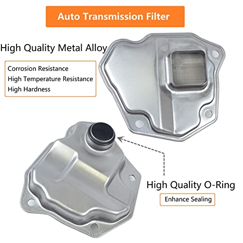 smart repairboy CVT Transmission Filter with Gasket Fit for Nissan Altima Juke Rogue, for Jeep Compass Patriot, for Dodge Caliber, for Mitsubishi Lancer Outlander, Replace 31728-1XF03, 31728-1XF02 - Image 3