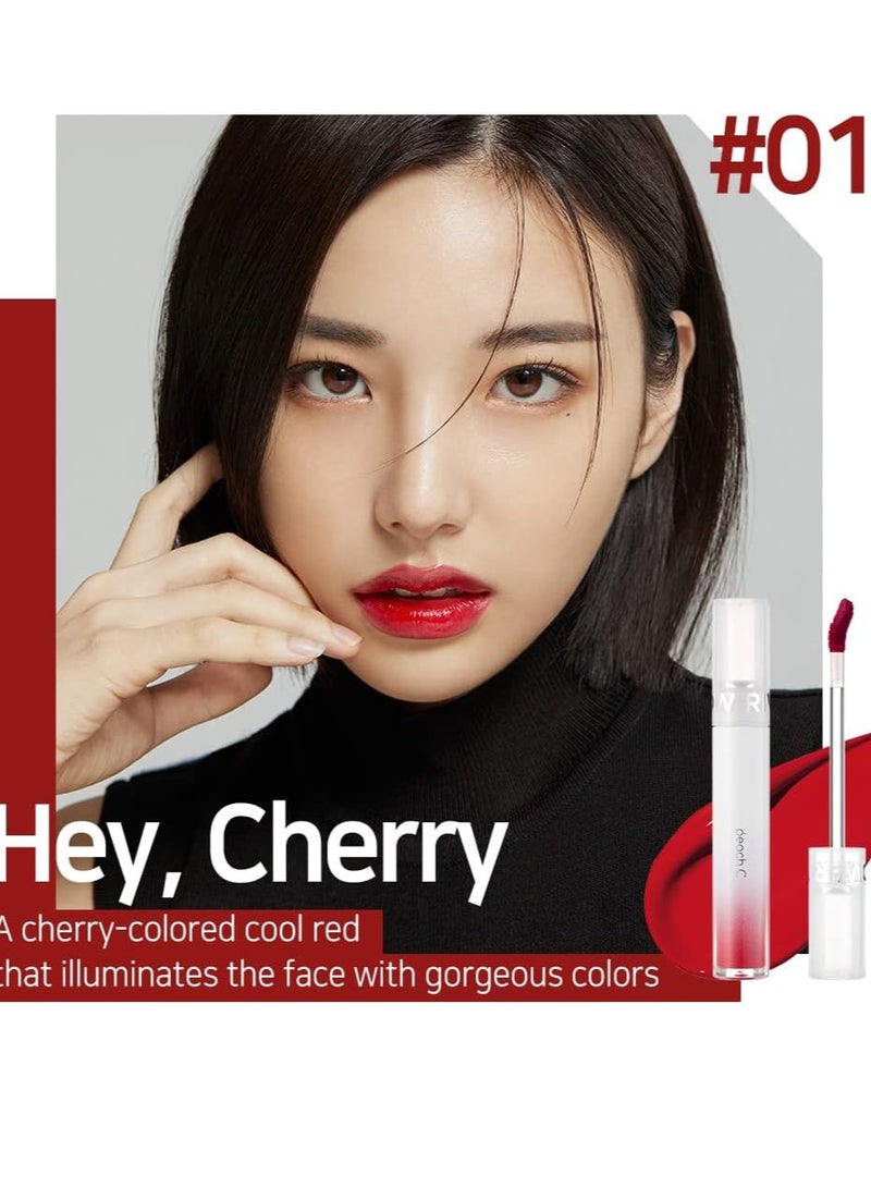 Peach C River Glow Lip Gloss 01 Cherry original - Image 2