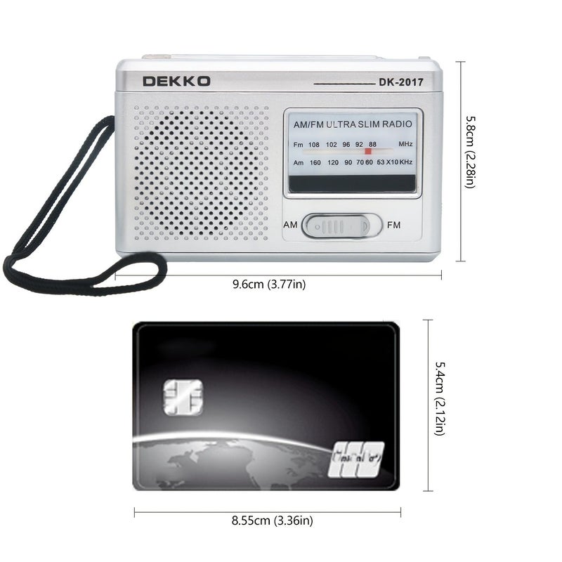 Black Classic AM FM Shortwave Transistor Radio for Seniors Home Use - Image 3