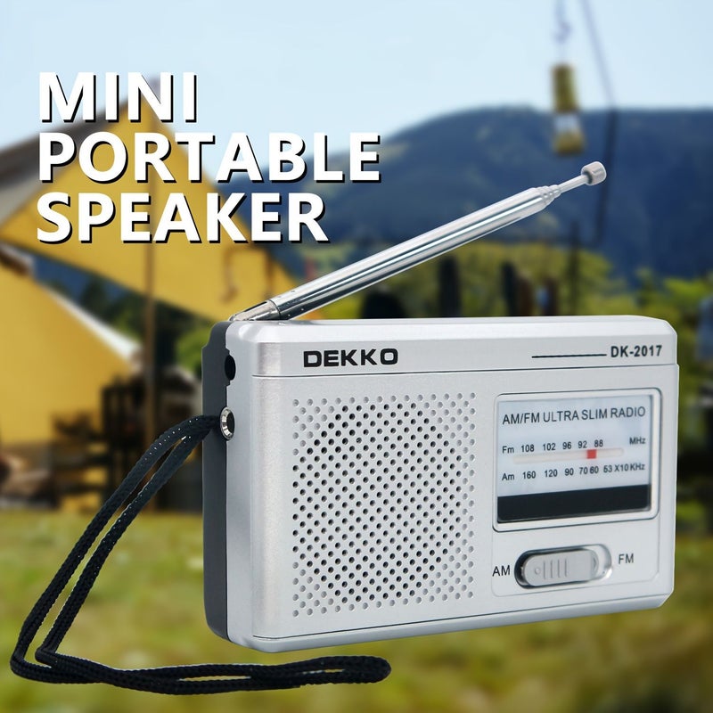 Black Classic AM FM Shortwave Transistor Radio for Seniors Home Use - Image 4