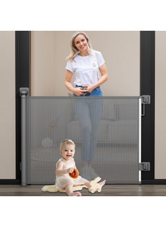 Babepai Baby Gate For Stairs 𝐍𝐨 𝐃𝐫𝐢𝐥𝐥 Punch Free Retractable Baby Gates Extends To 54" Wide 34" Tall Reractable Dog Gate For Doorways Stair Gate For Outdoor Indoor Hallways Deck Porch - pzsku/Z00DA41F4D5641F0AE288Z/45/_/1724415683/468ba027-7a2e-47f6-8bf4-d813c832c83f