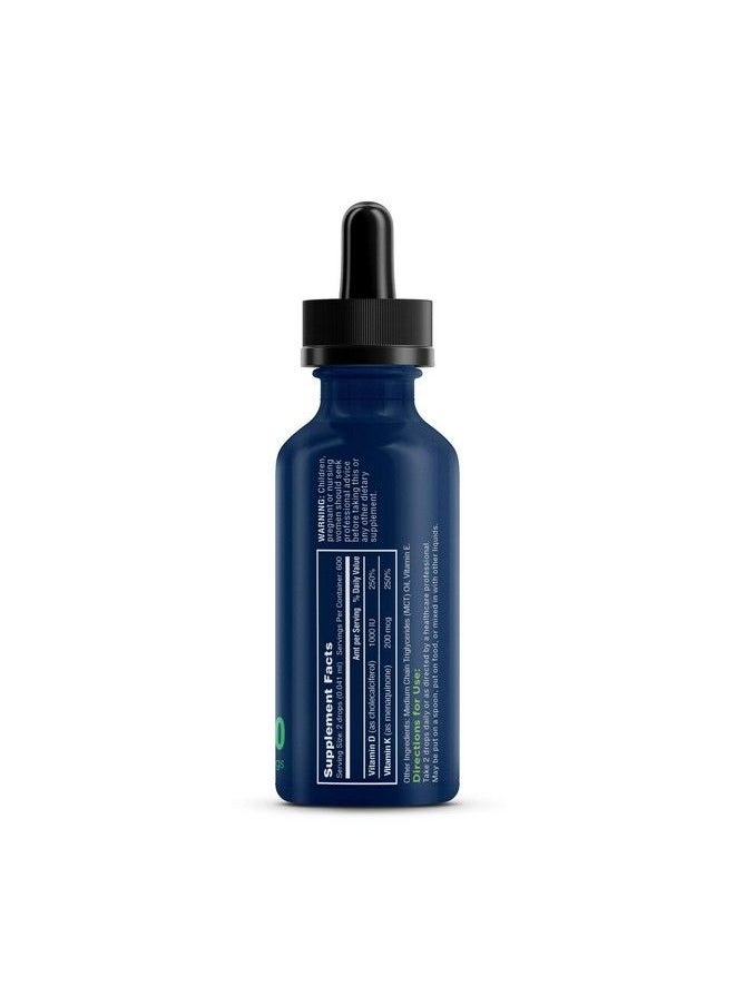 Athletic Greens - Balanced Vitamin D3 And K2 Liquid Formula From Athletic Greens 24.5 Ml - Image 1