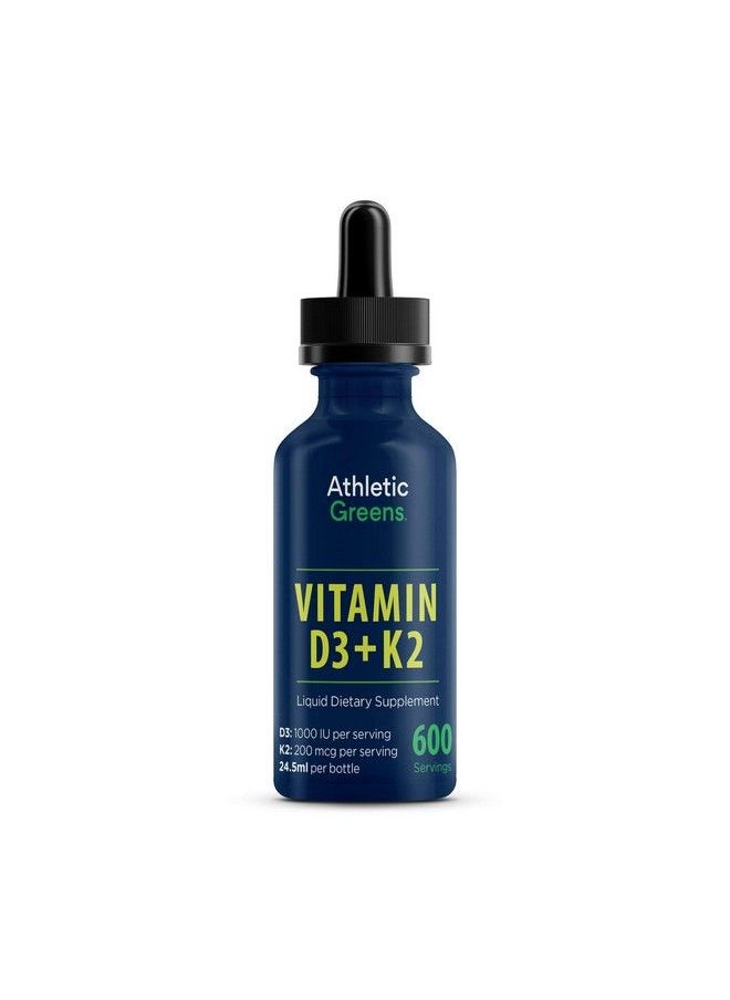 Athletic Greens - Balanced Vitamin D3 And K2 Liquid Formula From Athletic Greens 24.5 Ml - Image 1