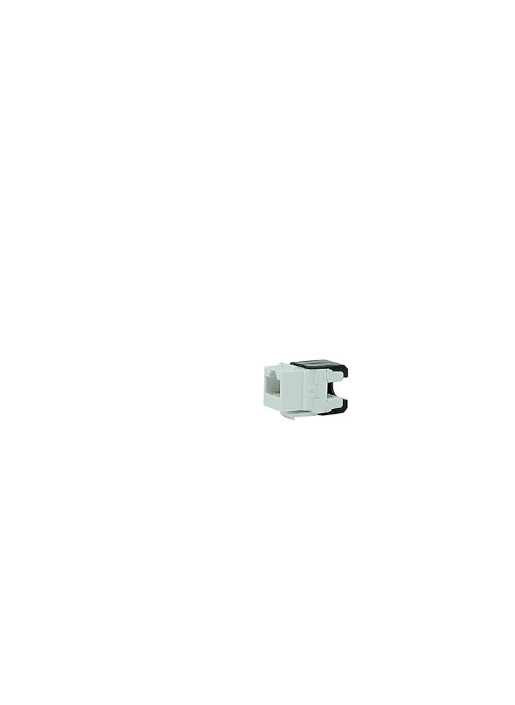 Kuwes - KUWES Cat6A – 10G UTP Keystone Made In Taiwan (5-PACK) - Image 1