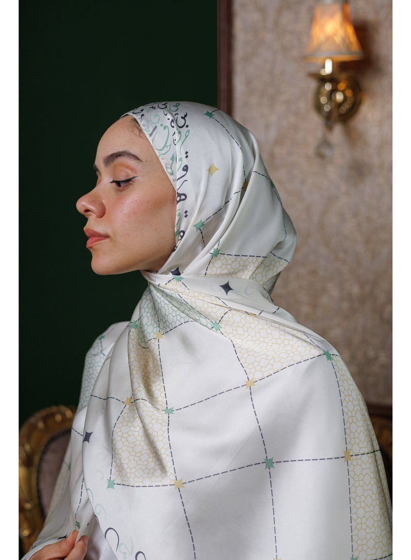 Lavezzi Satin Hijab Scarf – Soft Silky Satin, Elegant Shiny Finish For Ramadan & Eid - Image 2