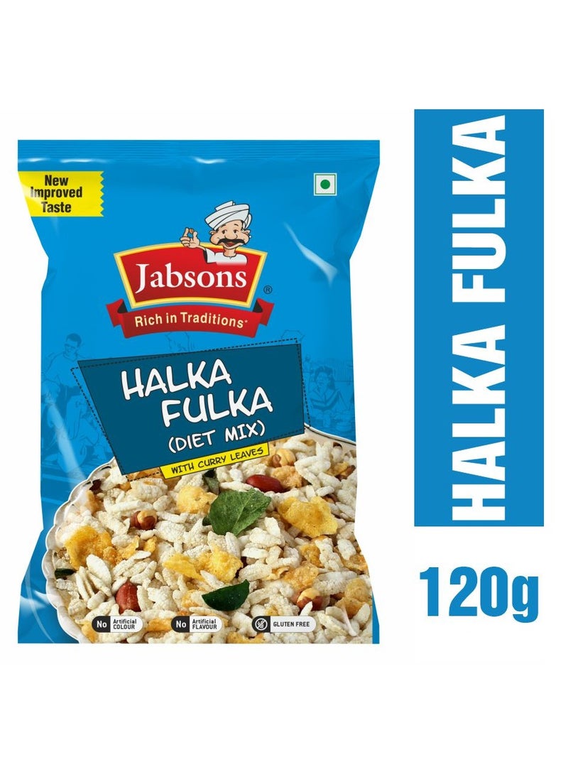 Jabsons Halka Fulka Diet Mix With Curry leaves (120g) - Image 1