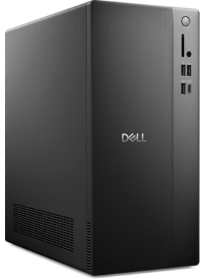ديل Pro Tower Essential QVT1260 With Intel Core i7-14700 Processor/16GB RAM DDR5/512GB SDD/Intel UHD Graphics 770/DOS(Without Windows)/ Black - Image 4