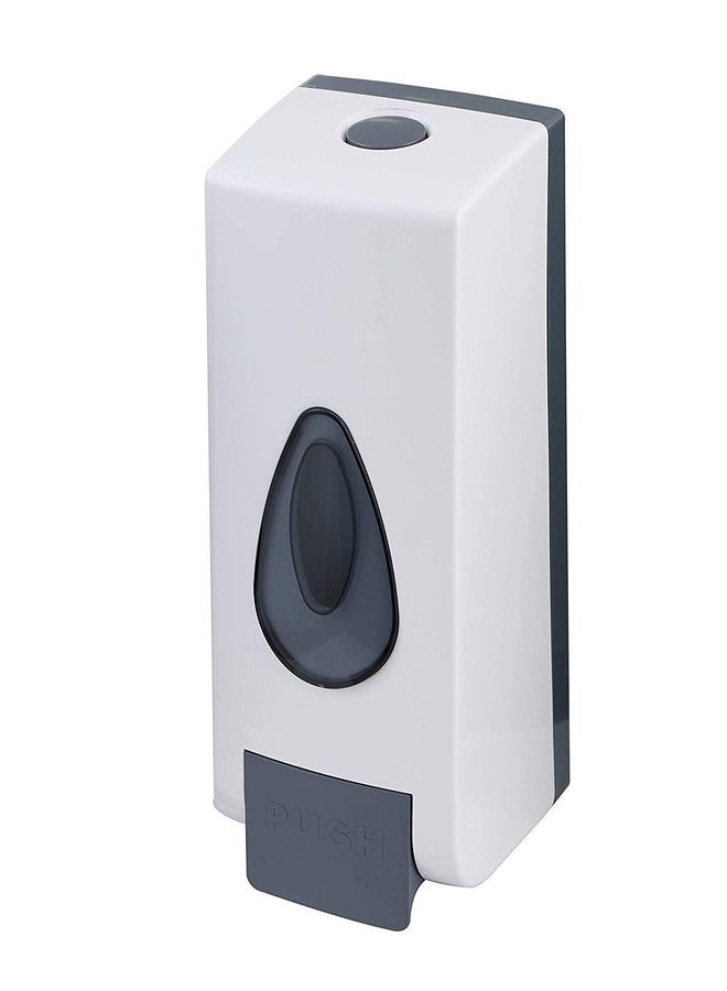 LE Soap Dispenser (PS-Wh) Wall Mounted Glossy White 350ML Bathroom Soap Dispenser Heavy Duty Abs Plastic Suitable for Soap/Shampoo/Conditioner (White) - Image 3