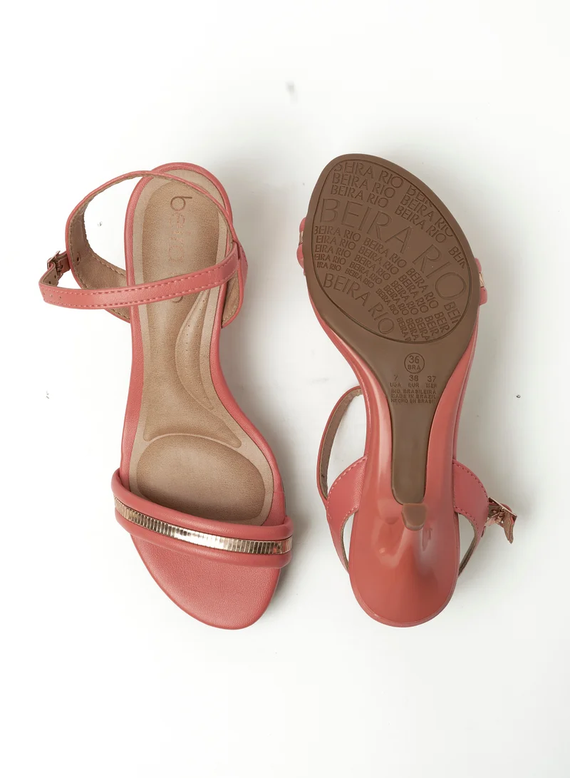 Beira Rio Sandals for Women with Back Strap – Stylish & Supportive sling Back Ladies Sandals