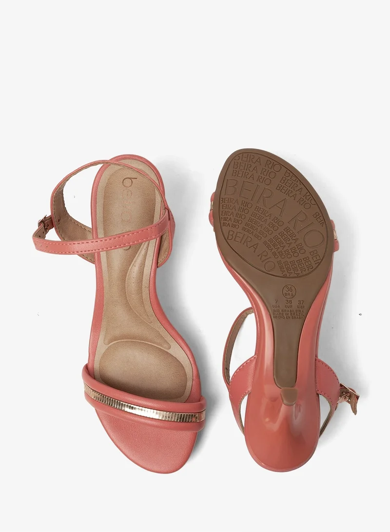 Beira Rio Rose Sandals for Women with Back Strap – Stylish & Supportive sling Back Ladies Sandals for Women | Best Price UAE