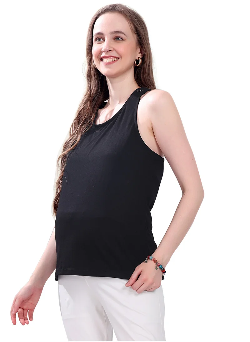 TUMMY TUMMY Maternity and Nursing Tank Top Combo Pack  of 2