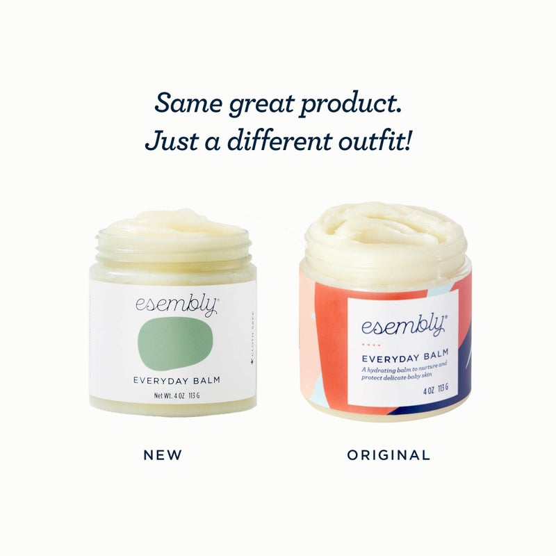 Esembly Everyday Balm, Organic Diaper Balm for Delicate Baby Skin, Diaper Rash Prevention, Multiple Uses Including Nipple Cream, Cradle Cap, Dry and Chapped Skin, Made in USA, 4oz - Image 2