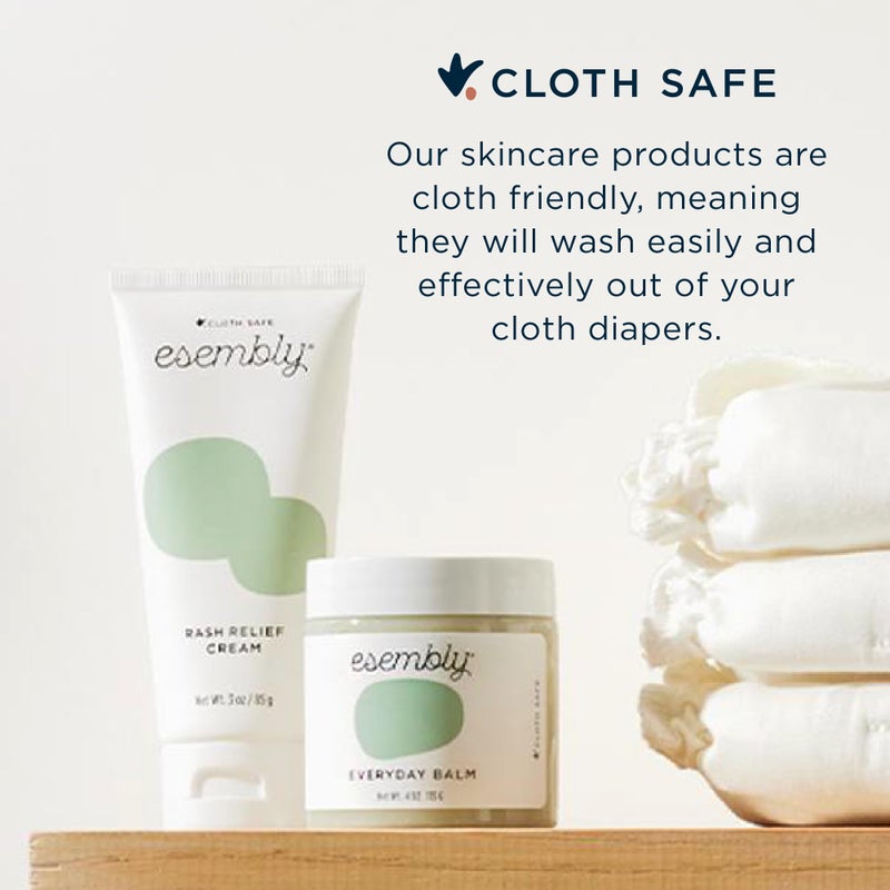 Esembly Everyday Balm, Organic Diaper Balm for Delicate Baby Skin, Diaper Rash Prevention, Multiple Uses Including Nipple Cream, Cradle Cap, Dry and Chapped Skin, Made in USA, 4oz - Image 5