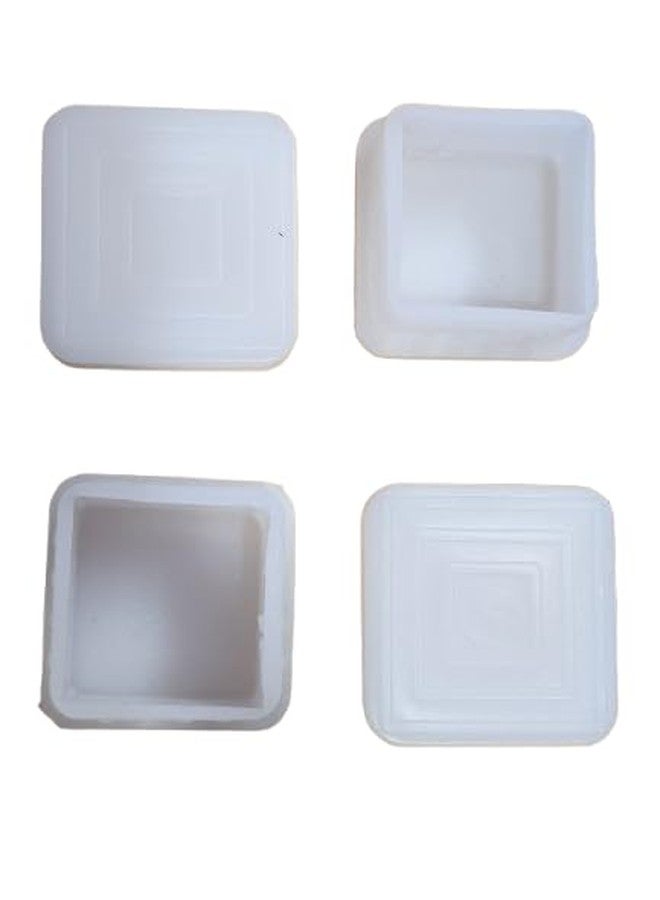 FTE Plastic Chair Base Bush/End Cap for Square Steel for Inner use and Required for end Safety Suitable for Furniture Base Protection Available in White Color (Pack of 4 Pcs) - Image 3