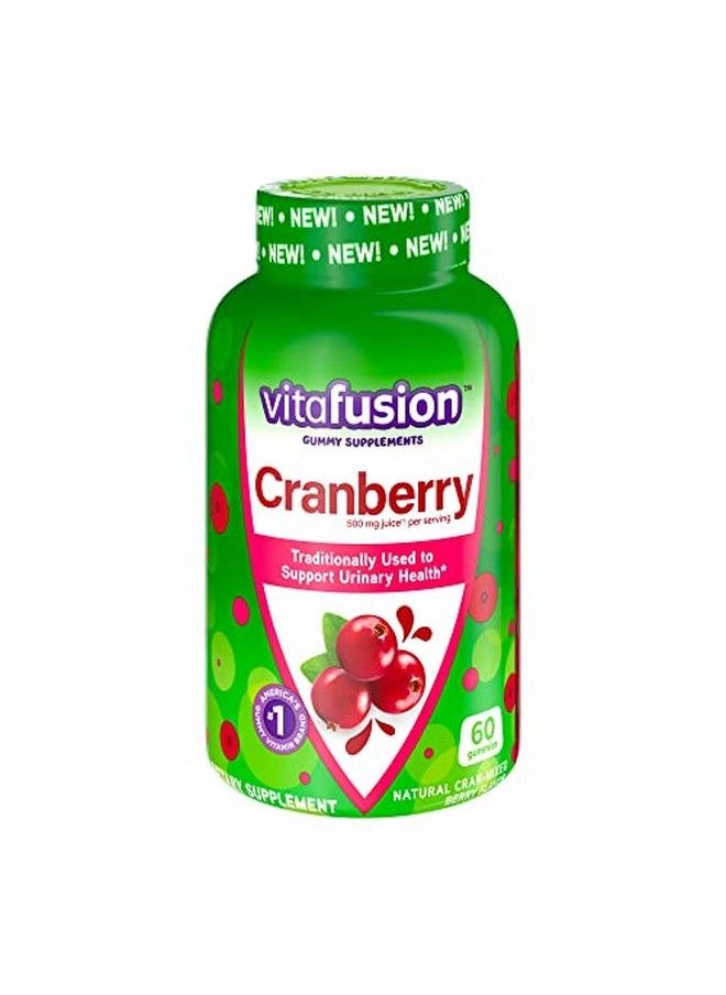 Vitafusion - Cranberry Gummies For Women 500Mg Cranberry Juice Concentrate Per Serving 60Ct - Image 1